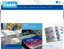Tablet Screenshot of cadis.it